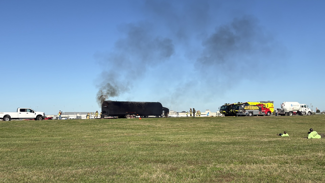 Louisville Muhammad Ali International Airport training exercises